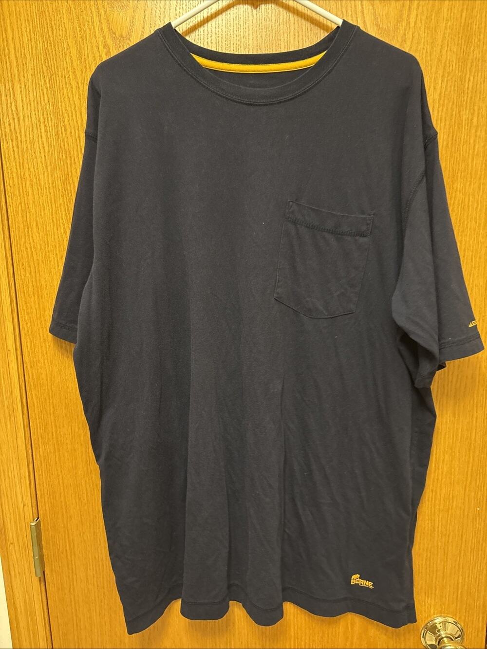 Berne Workwear Men’s Black 2XLT Black Tshirt
